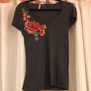 Emma and Sam V neck top from LF!